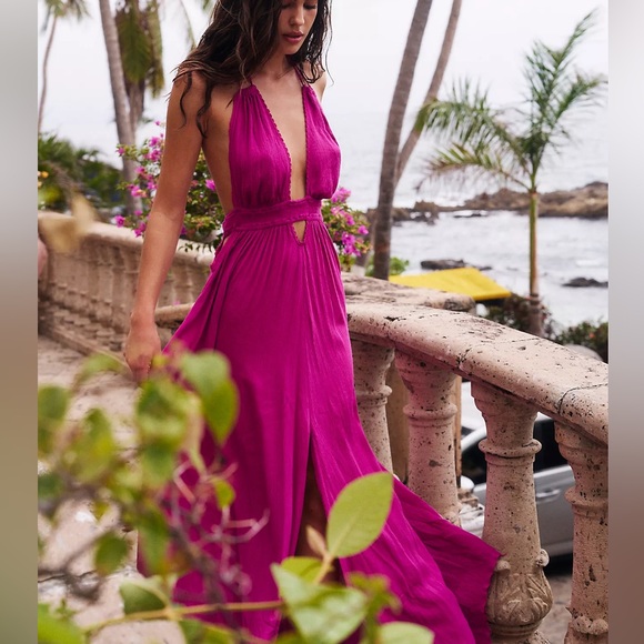 NWT Free People Look Into The Sun Maxi Dress in Baton Rouge, Sz S - Picture 4 of 10